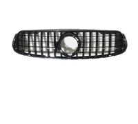Grille d'entrée de calandre de pare-chocs avant de Style GT en diamant, Compatible pour Mercedes X253 Benz GLC 2019 2020 2021 300 200 220, Grille de maille de capot de réglage(Sport GT Black)