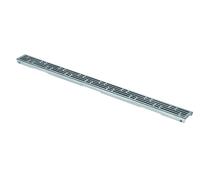 Grille design TECEdrainline "basic" pour gouttières de douche droites, 1500 m...