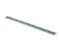 Grille design TECEdrainline "basic" pour gouttières de douche droites, 700 mm...