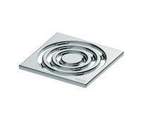 Grille design TECEdrainpoint S, acier inoxydable, 100 × 100 mm, 3665002