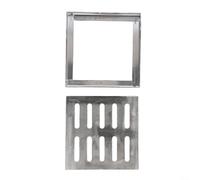 Grille d'évacuation 150mm Anti-dérapant Grille d'évacuation 150mm(150 * 150 * 20 * 2mm)