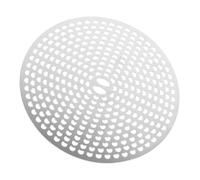 Grille D'évacuation de Sol Ronde Floor Drain Cover en Acier Inoxydable | Crépine D'évacuation en Métal, Filtre pour Siphon de Sol, Anti-obstruction, Usage Domestique, Argenté