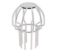 Grille d'évacuation de toit en acier inoxydable pour un meilleur débit d'eau et une meilleure protection contre les obstructions (tube 75)
