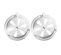 Grille d'évacuation pour barbecue, couvercle de ventilation en acier inoxydable, régulateur de four, pièce de rechange (9,5 cm)