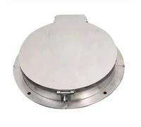 Grille D'évacuation Robuste en acier Inoxydable avec Verrou, Soudée et Polie avec Précision, Grille D'extérieur épaissie à Haute Capacité de Charge - Idéale pour Allées, Patios(50cm/20in)