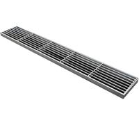 Grille d'évacuation Robuste en Acier Inoxydable pour allée et Jardin - Couvercle d'égout extérieur Durable, résistant à la Rouille, Installation Facile, idéal pour Les Solutions de Drainage