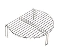 Grille d'extension pour barbecue Kamado Joe JR, grille d'extension en acier inoxydable pour minimax, petits gros œufs verts et autres grils de fumoir