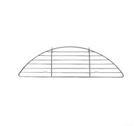 Grille d'extérieur en acier inoxydable pour griller, rôtir, cuire à la vapeur et dégraisser avec résistance fiable à la chaleur et protection contre la rouille (26 x 8,5 cm)