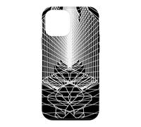 Grille d'illusion Optique Paysage Extraterrestre Coque pour iPhone 12 Mini