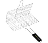 Grille de barbecue 6 steaks et 2 hamburgers 35 x 21 cm