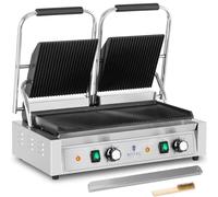 Grille double face rainurée à double contact, 3600 W