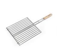 Barbecook Grilles de cuisson double pour barbecue et fumoir, rectangulaire 36 x 34 cm