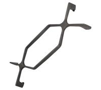 Whirlpool Grille double support casserole 481010651896 d'origine pour four/cuisinière avec butée