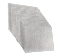 Grille Drainage Pots 8x12 Pouces Maille Dense Anti-Perte(20 pcspack) | Maille dense 0.05 pouces, retient la terre, drainage optimal, pour idéal pour rempotage, croissance saine
