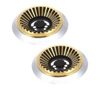 Grille du Brûleur pour Cuisinière à Gaz, Support Wok 2 Pièces | Acier Inoxydable, Installation Facile, Chaleur Uniforme et Sécurité Renforcée, pour Gazinière et Wok