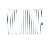 Grille en acier galvanisé pour fumoir Ukal PM Gris 25,5x35 cm