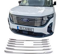 Grille en acier inoxydable bandes chromées pour Mercedes Sprinter W907, W910 de Bj 2018