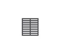 Grille en Acier Inoxydable GN 2/1 - Combisteel - - Acier inoxydable 530x650xmm