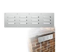Grille en acier inoxydable pour panneau facile pour four de maçonnerie Cône extérieur - Design de qualité 304 et une ventilation de cuisine lisse et résistante à la rouille