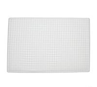 Grille en fer galvanisé pour barbecue japonais coréen pour un placement stable des aliments et une meilleure circulation de l'air, convient pour les feux de camp et les pique-niques (45 x 30 cm)