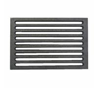 Grille en fonte - DIFF - 206x300mm - Épaisseur 10mm - Poids 2.5kg - Ventilation cheminée
