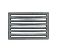 Grille en fonte pour cheminée cm. 24 x 16 H - Épaisseur 1 cm et épaisseur centrale 2 cm DS