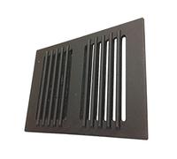 Grille en fonte pour poêle à granulés et cheminées, 31,8 x 24,8 cm, Cam