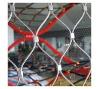 Grille en maille d'acier inoxydable, 10 cm de hauteur x 2 mm d'épaisseur, filet de clôture de jardin, 1 x 9 m, protection de sécurité d'escalier, barrière extérieure durable