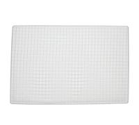 Grille en maille d'acier inoxydable parfaite pour barbecue en plein air, feux de camp et pique-niques (45 x 30 cm)