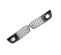 Grille en nid d'abeille Compatible Avec A4 B8 2009 2010 2011 2012 Paire Grilles D'aération Ouvertes Nid D'abeille Feux Antibrouillard Pièces Réparation Accessoires