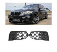 Grille en nid d'abeille Couverture De Calandre De Phare Antibrouillard pour Pare-Choc Avant Voiture pour BMW Série 2 F22 51118056797 - 2012 2019 Antibrouillard Grille Voiture (Color : 1 Pair)