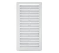 Grille en plastique encastrée avec dos en maille 25x12 cm.