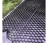 Grille en plastique pour renforcement du sol extérieur, design pliable flexible pour chemins de randonnée et protection de l'herbe