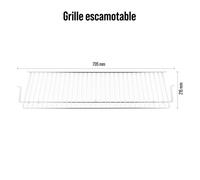 Grille escamotable