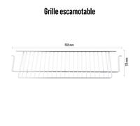 Grille escamotable