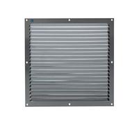 Grille estampée 436 Renson 300 x 300 mm anodisé argent