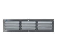 Grille estampée 436 Renson 400 x 100 mm anodisé argent Argent G