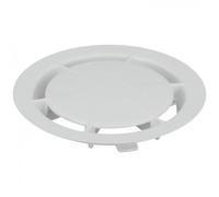 Grille et bride PVC antibactérien blanc Ø192 mm pour sols plastique NICOLL