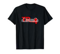 Grille et emblème de voiture britannique Triumph TR4 classique des années 1960 T-Shirt