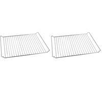 Grille étagère four cuisine compatible avec Whirlpool 446 x 340 mm (Lot de 2)