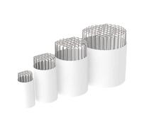 Grille Evacuation eau Exterieur Couvercle de Drainage toit rond en acier inoxydable, Anti-blocage, couvercle balcon, grand déplacement, capuchon tuyau pluie sur le(160 tube)
