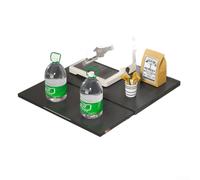 Grille extensible en acier inoxydable pour four à micro-ondes de comptoir de cuisine avec forte capacité de charge et longueur réglable (noir)