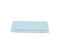 Grille extérieure aération Plastique 205x75 mm - Blanche