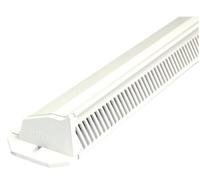 Grille extérieure auto-réglable hauteur 35mm longueur 475mm blanc - - 10436