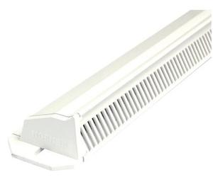 Grille extérieure auto-réglable hauteur 35 mm longueur 475 mm blanc RENSON 10436
