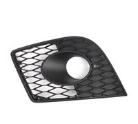 Grille extérieure avant de pare-chocs pour voiture Kacepar avec emplacement pour antibrouillard compatible avec Seat Leon CUPRA 1P 2005-2011 1P0853665C 1P0853666C Gauche