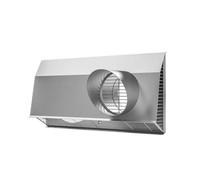 ComfoEdge Grille murale extérieure combinée en acier inoxydable - Zehnder