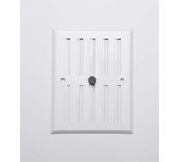Grille Fepre Réglable Aluminium Blanc (17 x 13 cm)