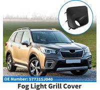 Grille Feu Anti-Brouillard Pare-Chocs Avant InfšŠrieur Insert De Couverture De Feu Anti-Brouillard No.57731SJ040 Pour Subaru Forester 2019-2021 Noir ABS 1 Pc Avant Droite Voiture