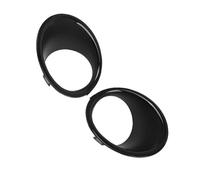 Grille feu antibrouillard Compatible avec Mini pour Cooper R57 R56 R55 2007 2008 2009 2010 2011 Couvercle Phare Antibrouillard Avant Voiture Cadre De Phare Antibrouillard 51112753661 51112753662